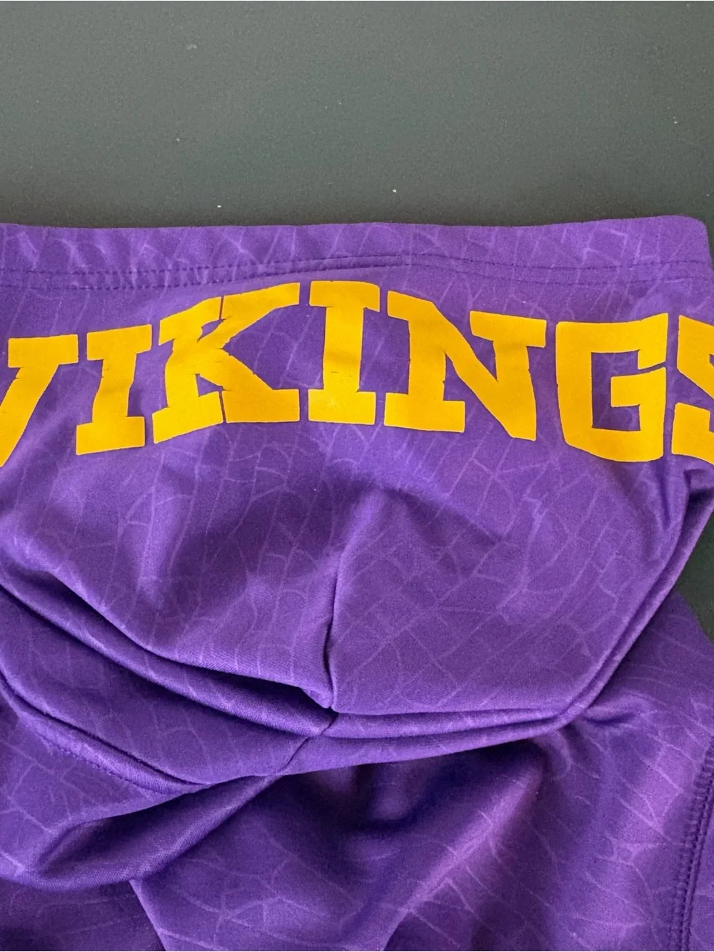 NFL Minnesota Vikings Hoodie Youth Large Pullover Purple Sweatshirt (856 - Picture 6 of 10